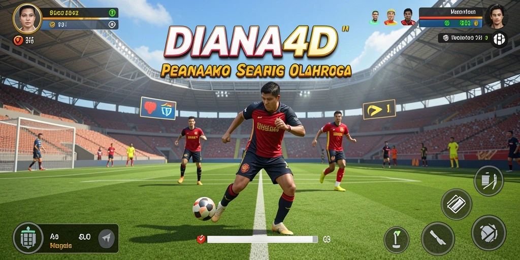 Tampilan gameplay DIANA4D yang penuh aksi dan seru.