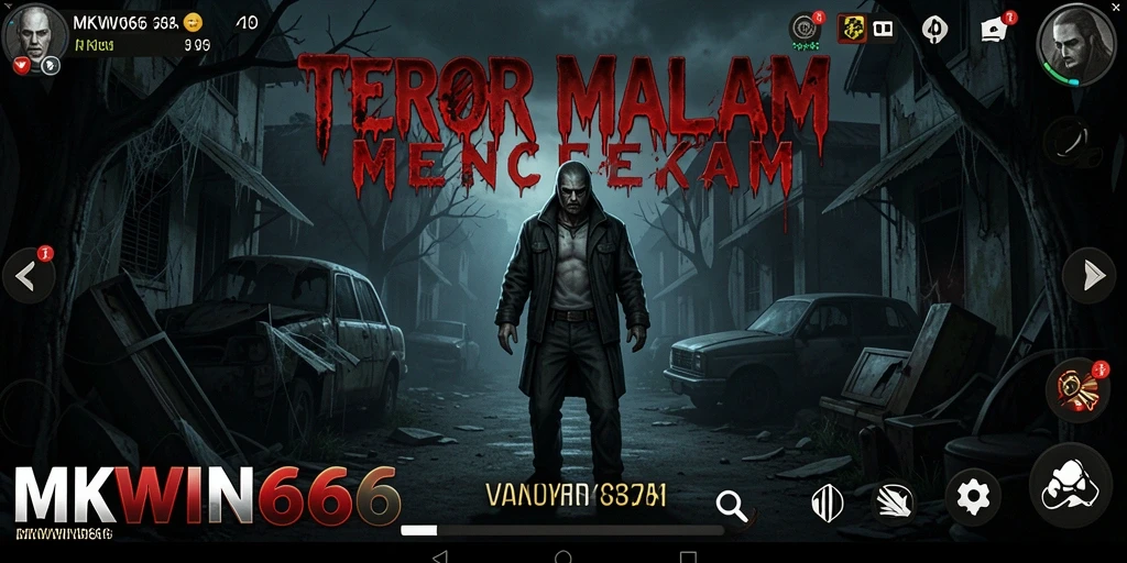 Gameplay MKWIN666 menampilkan suasana Horror yang mencekam.