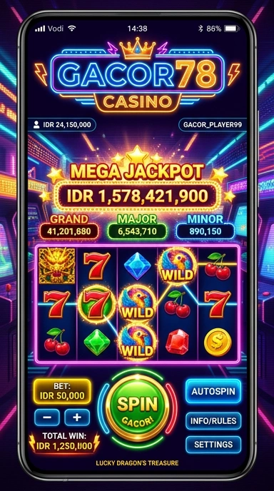Fitur unggulan yang ditawarkan oleh gacor78.